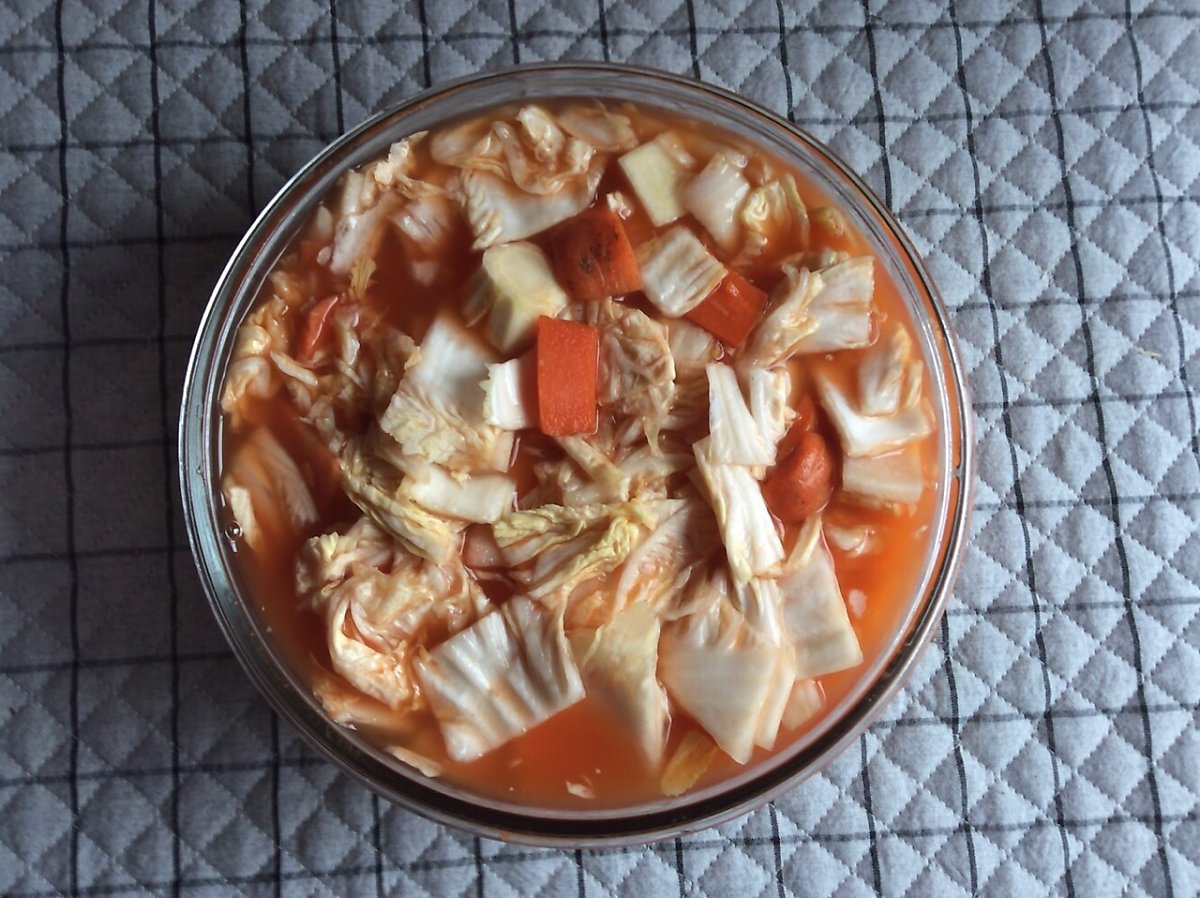  입맛을 돋우다, 나박김치(Water Kimchi)