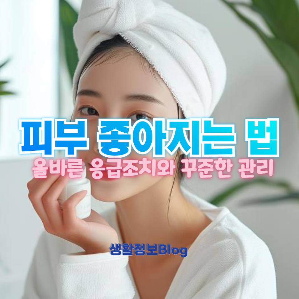피부 좋아지는 법