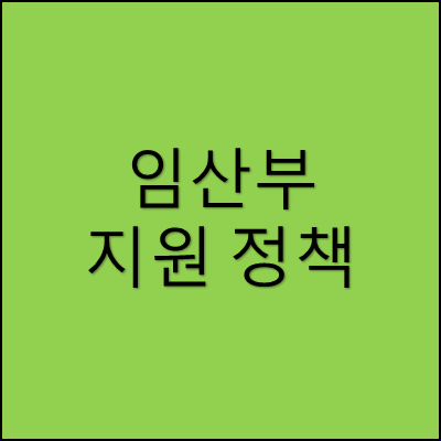 임산부 지원정책 썸네일