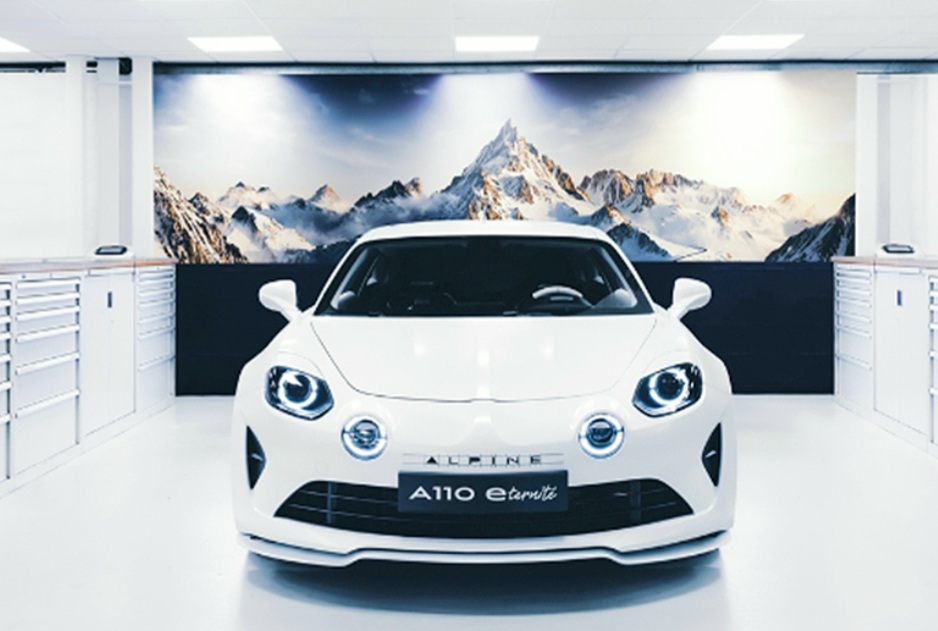  르노 알피느 A110 E-떼르니테 공개
