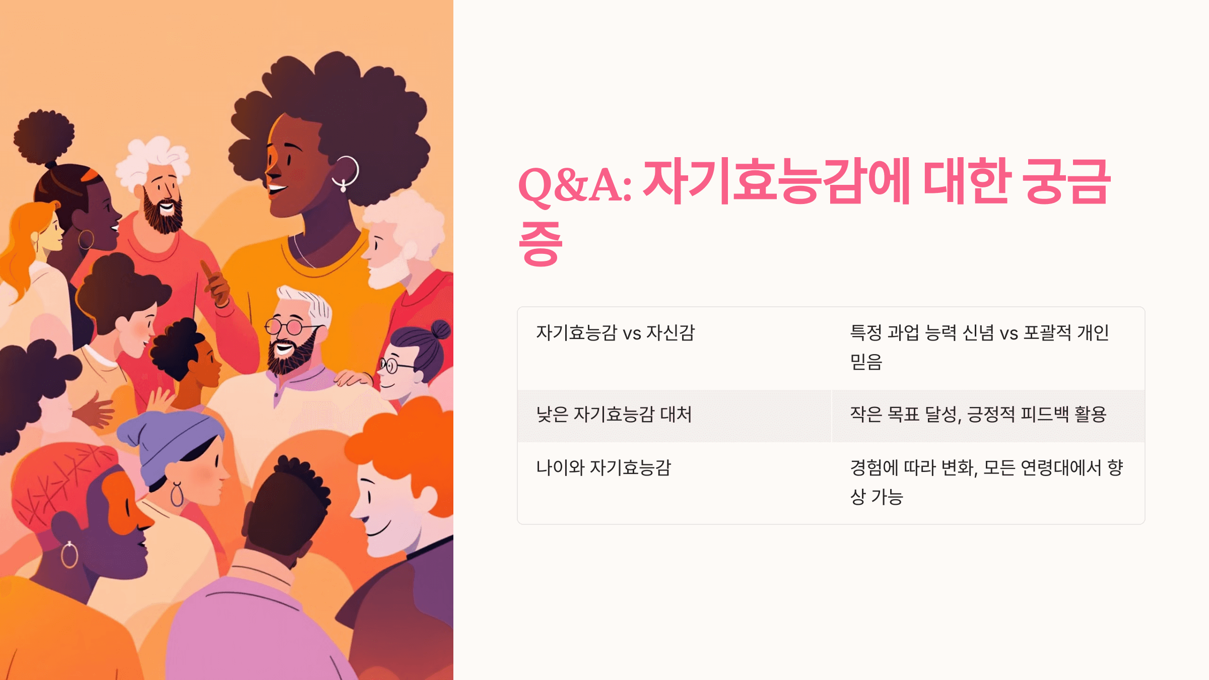자기효능감과 관련된 사진입니다.