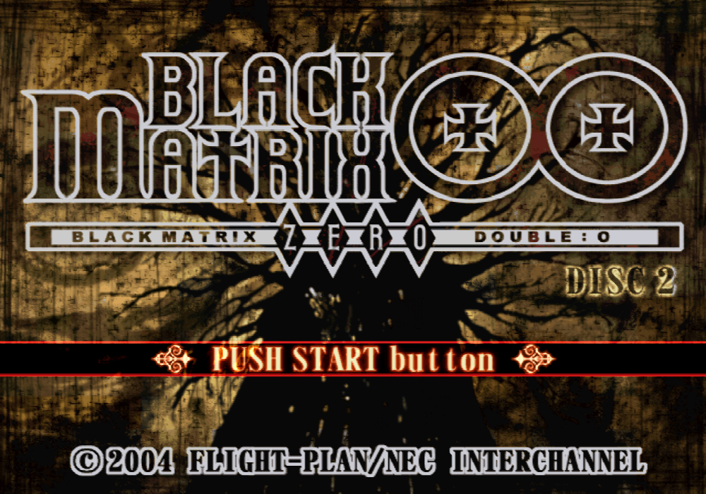  NEC 인터채널 / 시뮬레이션 RPG - 블랙 매트릭스 더블오 ブラックマトリクス ダブルオー - Black Matrix 00 (PS1)