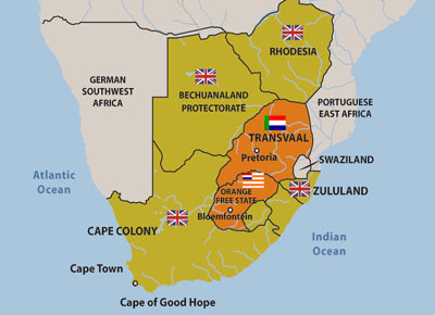 남아프리카 대영제국 식민지와 네덜란드 식민지