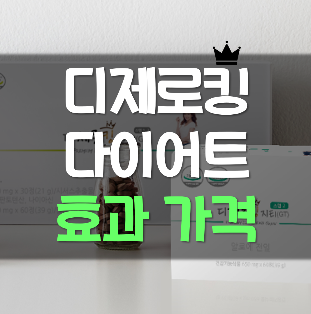 디제로킹 다이어트 가격 효과
