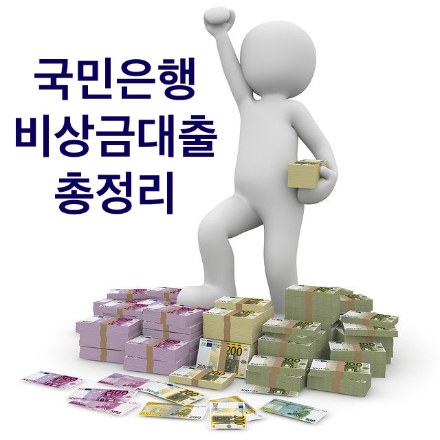  국민은행 비상금대출 무직자도 가능하다 얼른 확인하세요
