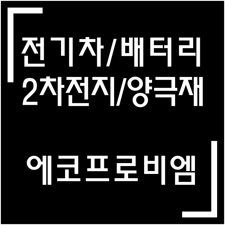  [종목·섹터] 2차전지 관련주 / 에코프로비엠