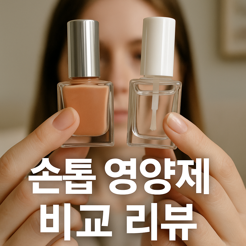 손톱 영양제 비교 리뷰 이미지