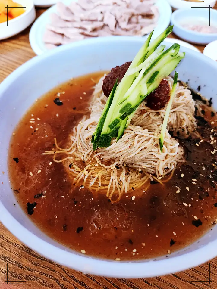 생활의달인 냉국수 막국수 편육 수육 달인 부여 맛집