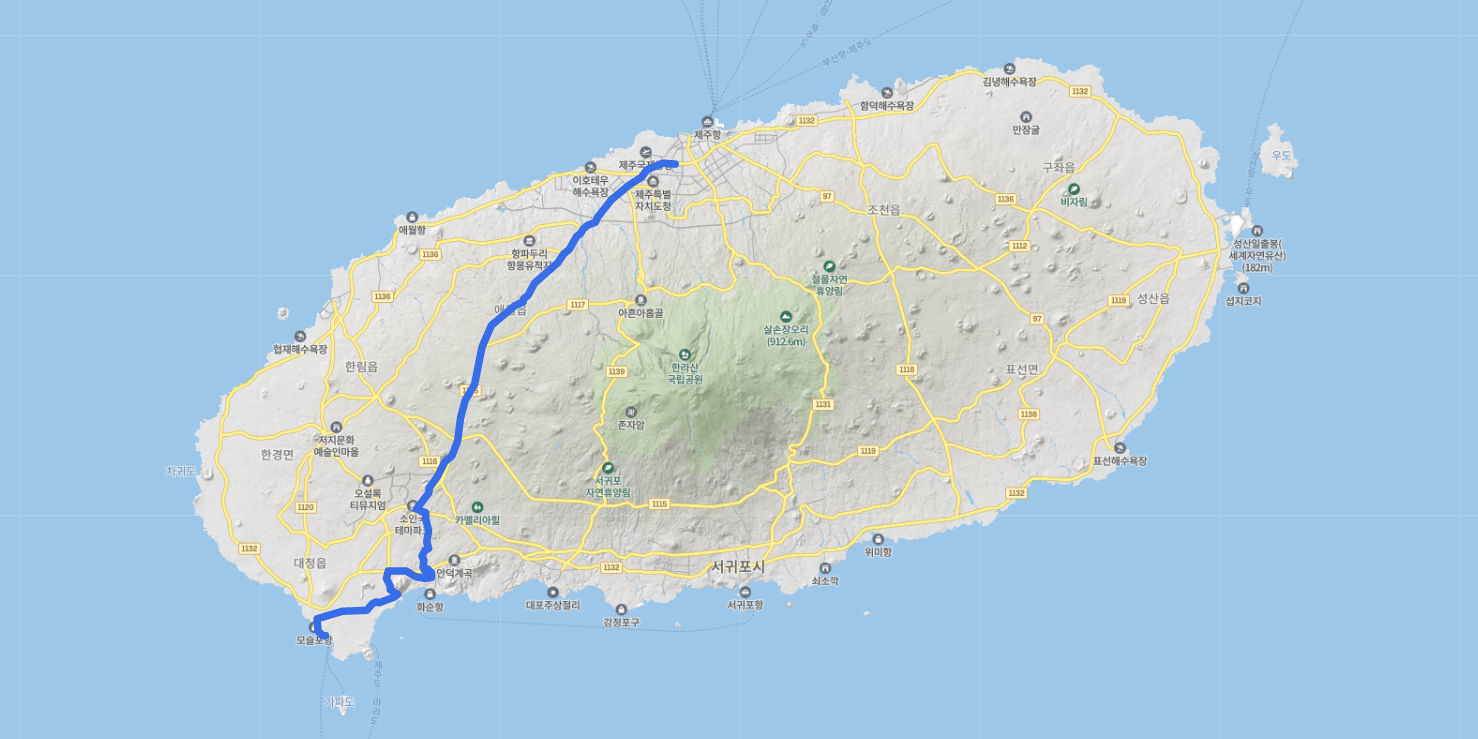  [제주] 251번버스 노선, 시간표, 요금 : 한라병원, 관광대, 렛츠런파크, 운진항