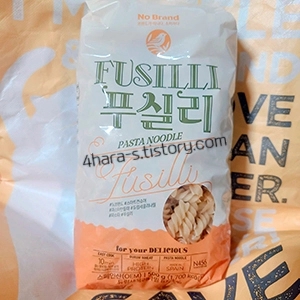 노브랜드-푸실리-파스타-사진