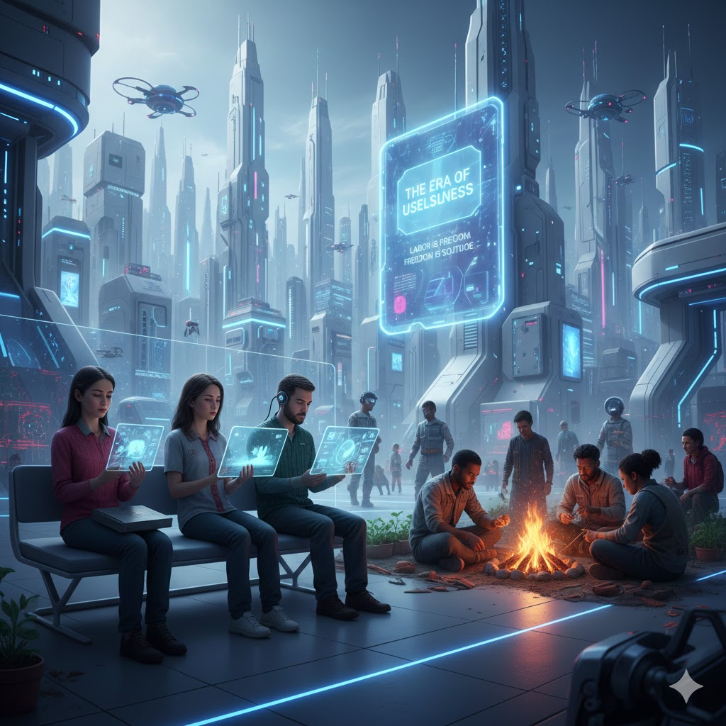 인공지능과 노동의 해방: '쓸모의 부재'가 가져올 거대한 공포