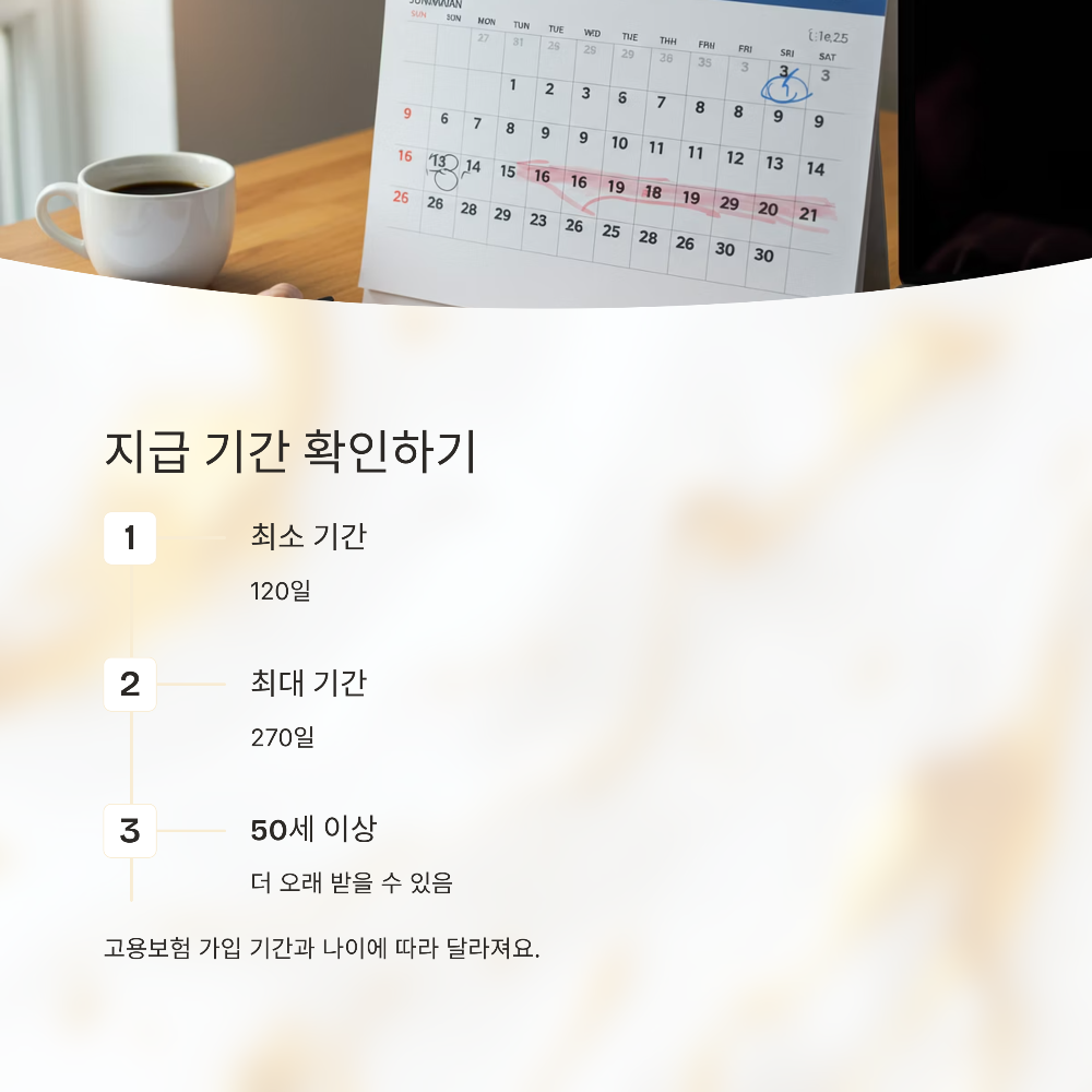 2025 실업급여 수급액 계산법|지급 기준부터 총액 예시까지 완전 정리