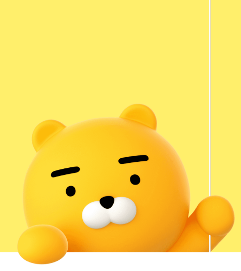 카카오뱅크 대표 이미지 라이언