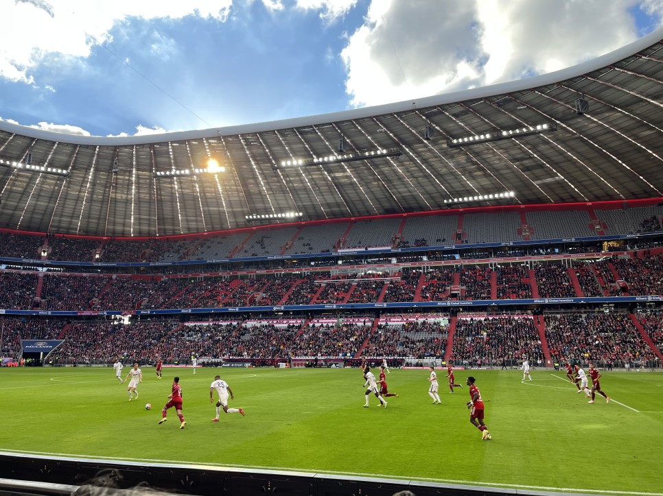 호펜하임 경기 직관후기 (알리안츠아레나) [뮌헨일상] #45. FC바이에른 vs 22