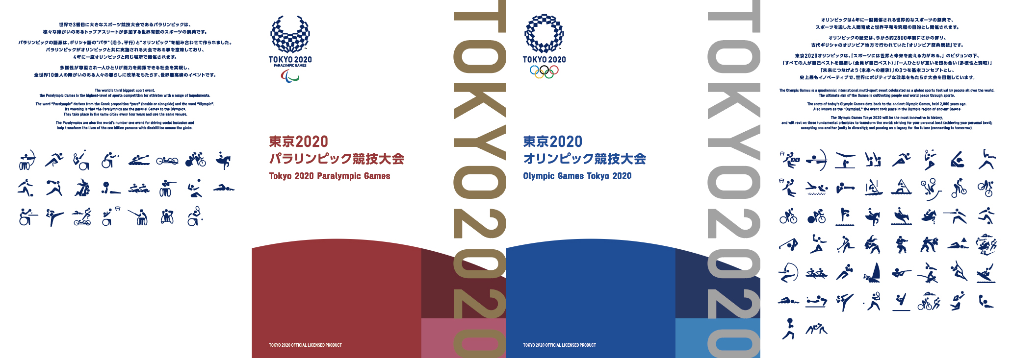  도쿄 2020 올림픽 패럴림픽 경기 대회 기념우표 20만 부 한정 발행