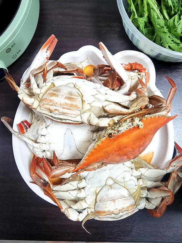 롯데마트 꽃게