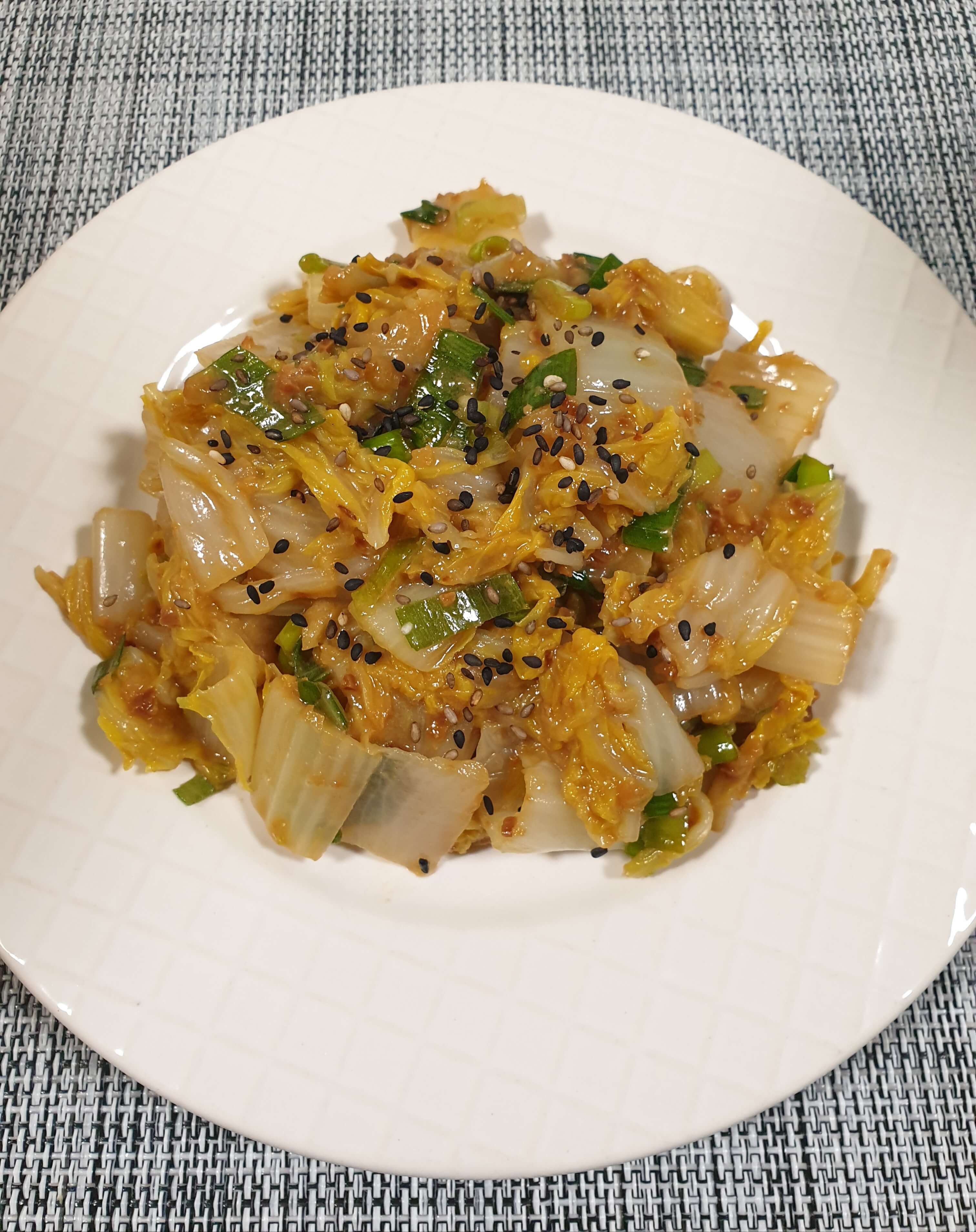  배추된장 무침 만들기, 맛있고 건강한 반찬 배추나물