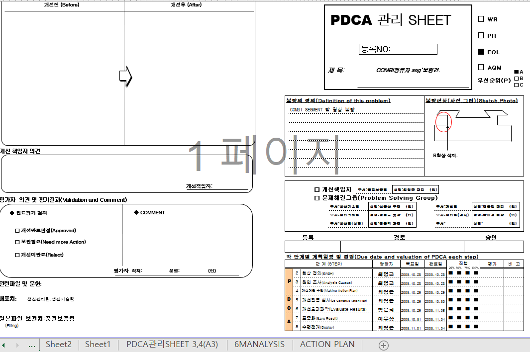  pdca_양식