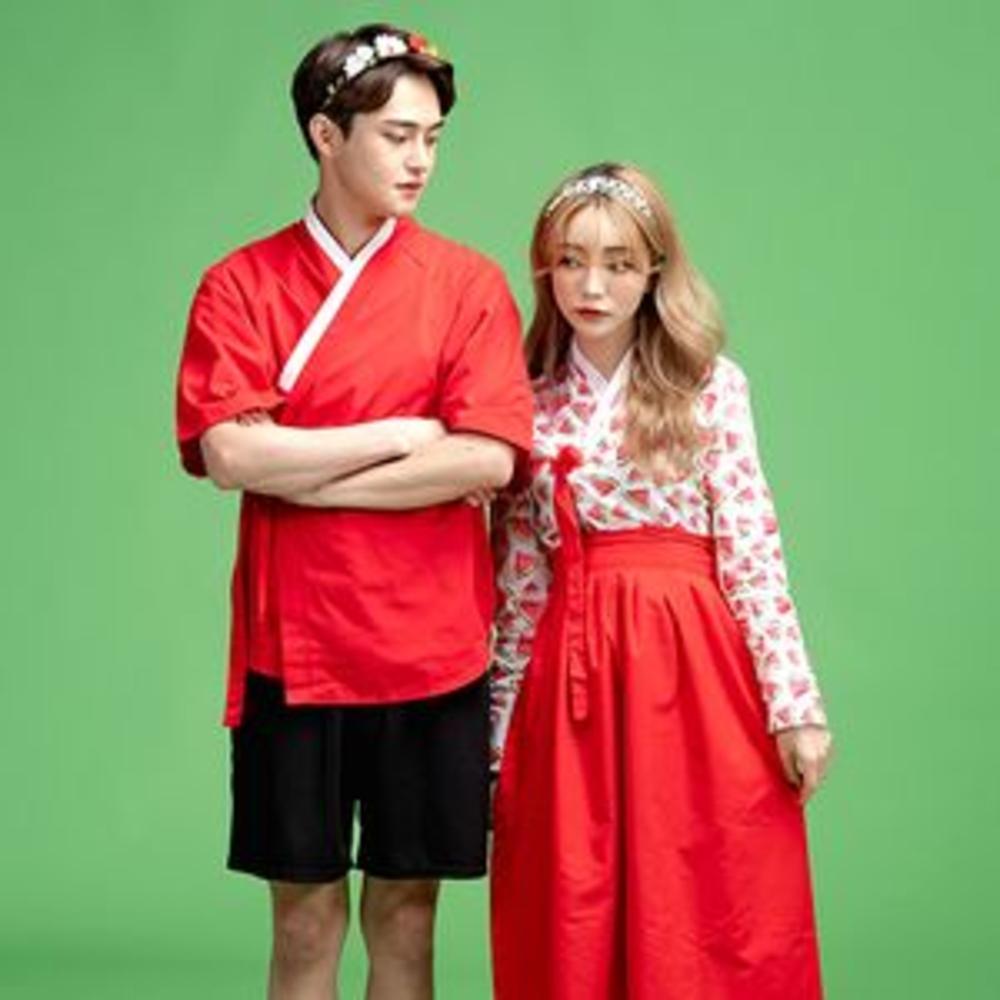 데일리 수박한복반티