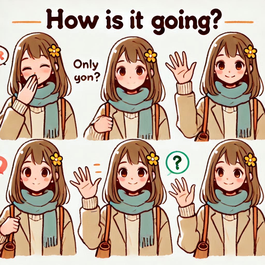 어떻게 지내? How is it going? 영어 회화 표현 배우기