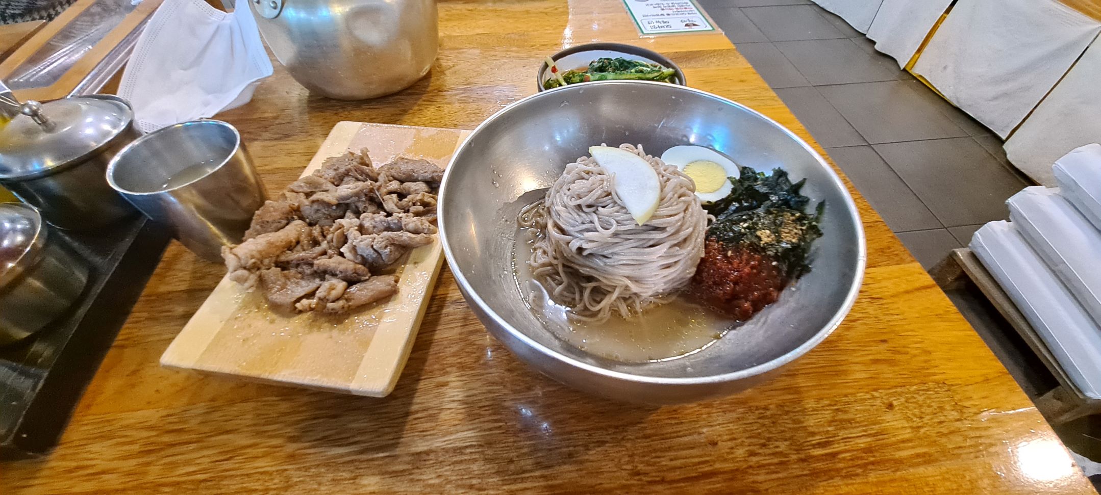  ( 신림역 맛집 ) 메밀 국수가 맛있는 막불감동 방문 후기 (혼밥 추천)
