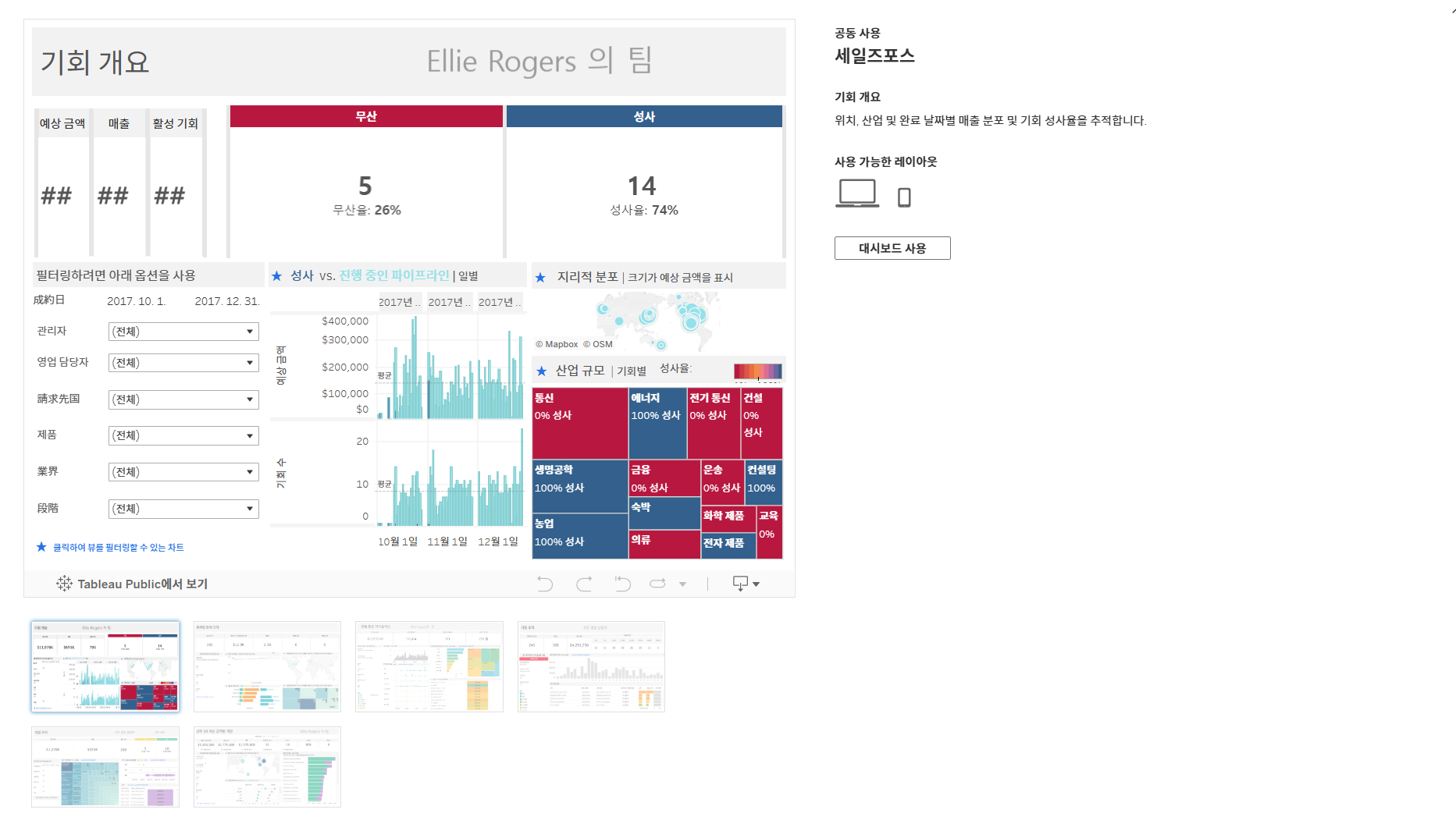 Tableau 캡쳐 이미지