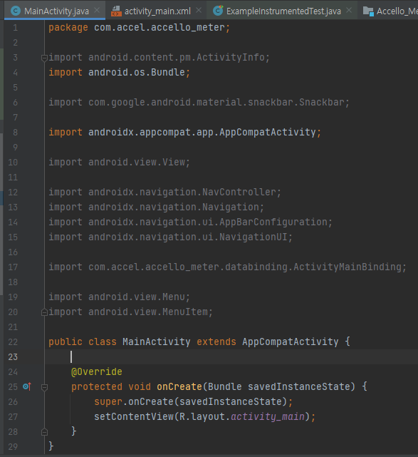 MainActivity.java 수정