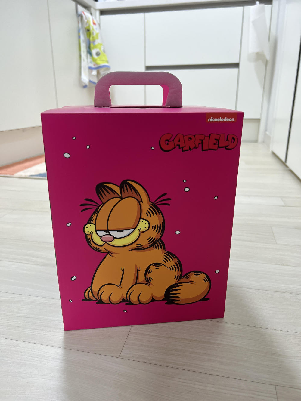 던킨 가필드 테이블 램프