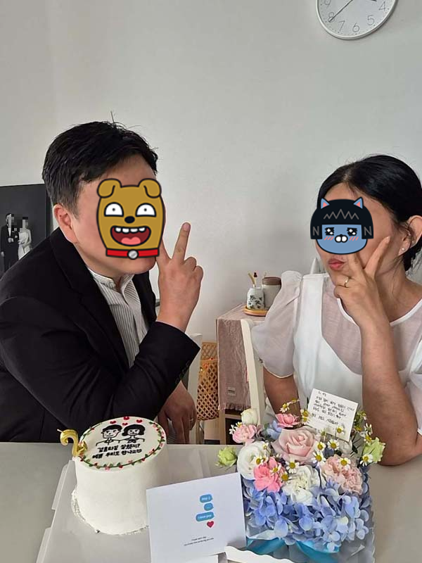 결혼기념일_셀프기념사진2