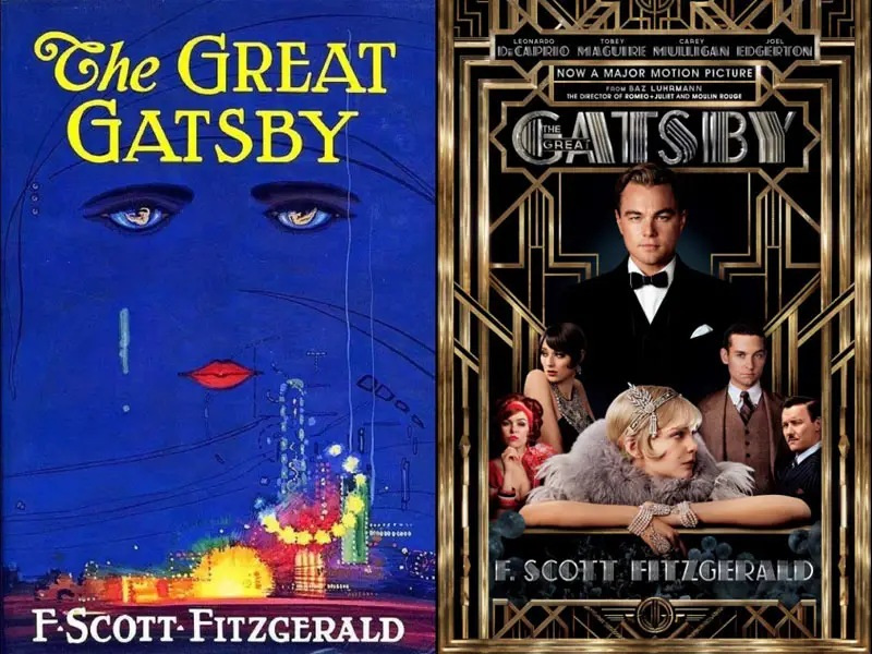 영화로 만들어진 소설 &quot;The Great Gatsby&quot; by F. Scott Fitzgerald 줄거리 및 특징