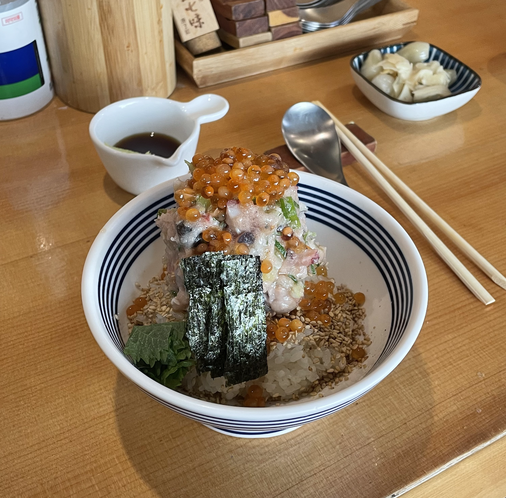 합정 맛집 기요한 카이센동