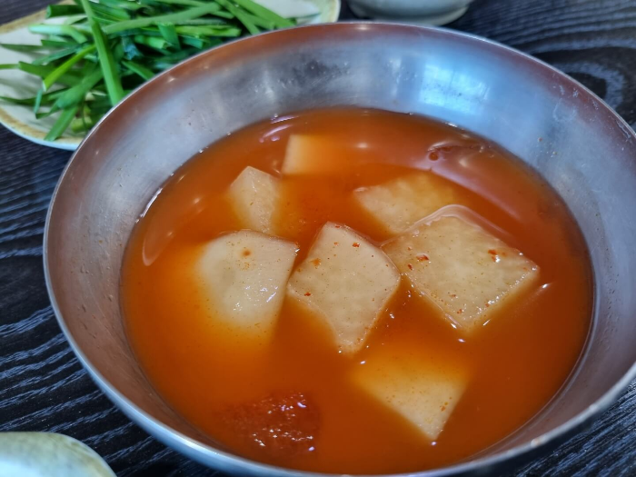 미향해장국 한림점 물깍두기 사진