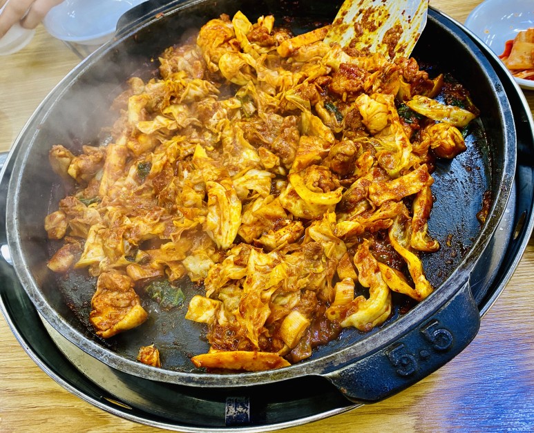  갈마동 5.5닭갈비 : 점심특선(닭갈비+볶음밥)