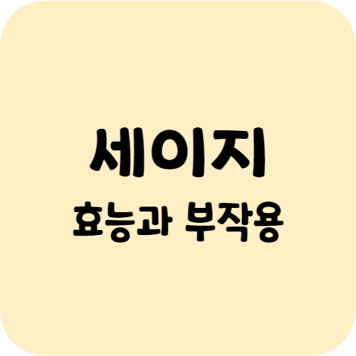세이지의 효능과 부작용