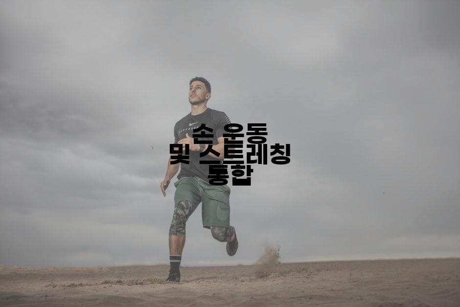 손 운동 및 스트레칭 통합