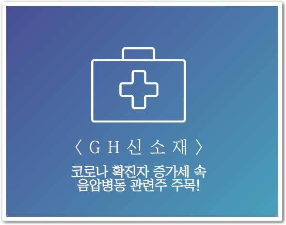  GH신소재 주가 전망(+확진자 증가로 인한 음압병실 관련주 주목)