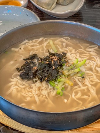 손칼국수 들깨칼국수
