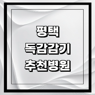 평택시 독감