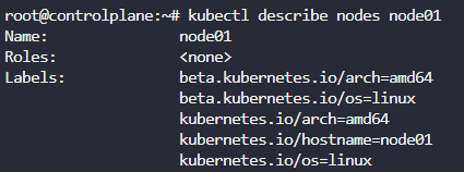 kubectl describe nodes &lt;NAME&gt;