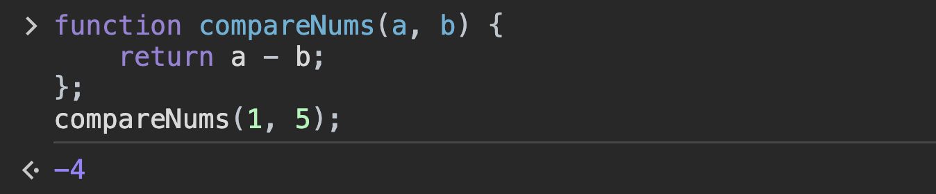 Array.prototype.sort() 알고 쓰자!