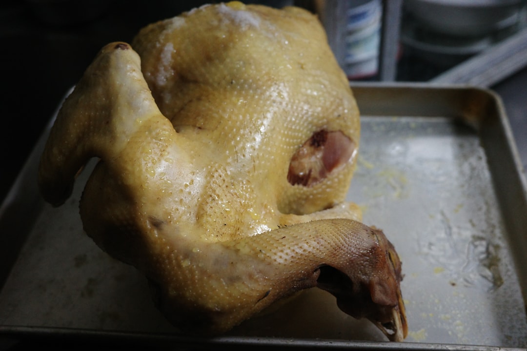 Chicken skin