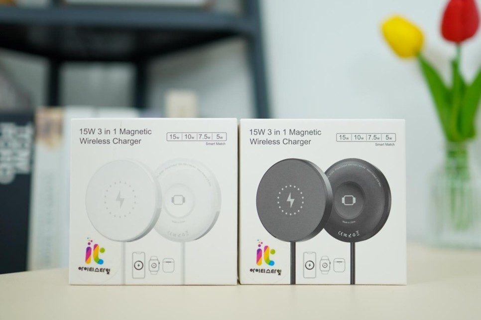 아이폰 무선충전기 추천 휴대용 애플 3in1 무선충전기 18