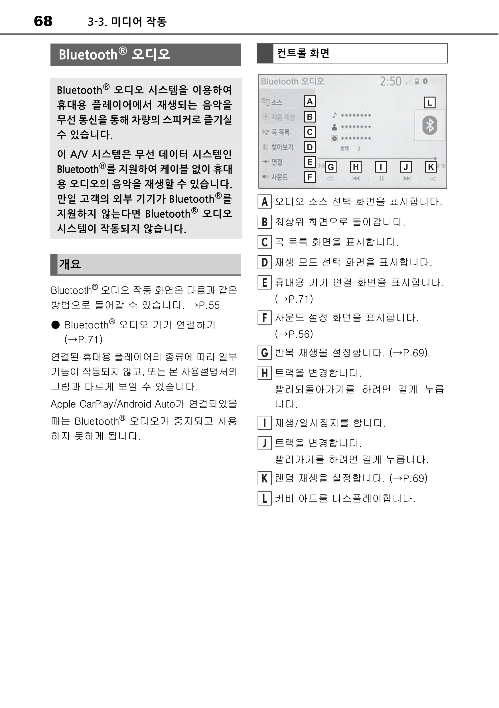 아발론 하이브리드 멀티미디어 시스템 오너스 매뉴얼

오디오/비디오 시스템