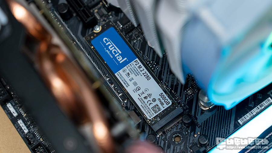  마이크론 Crucial P2 M.2 NVMe 아스크텍 (500GB)