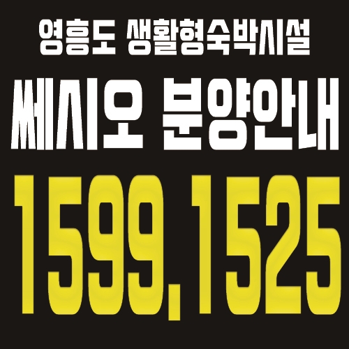  영흥도 리조트형 생활형숙박시설 쎄시오 관심이 쏠리는 이유는