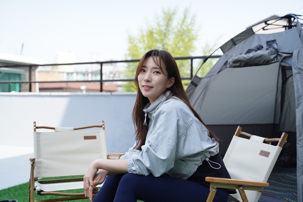 집에서도 자동텐트와 감성캠핑! 원터치텐트 패스트캠프 오토6 17