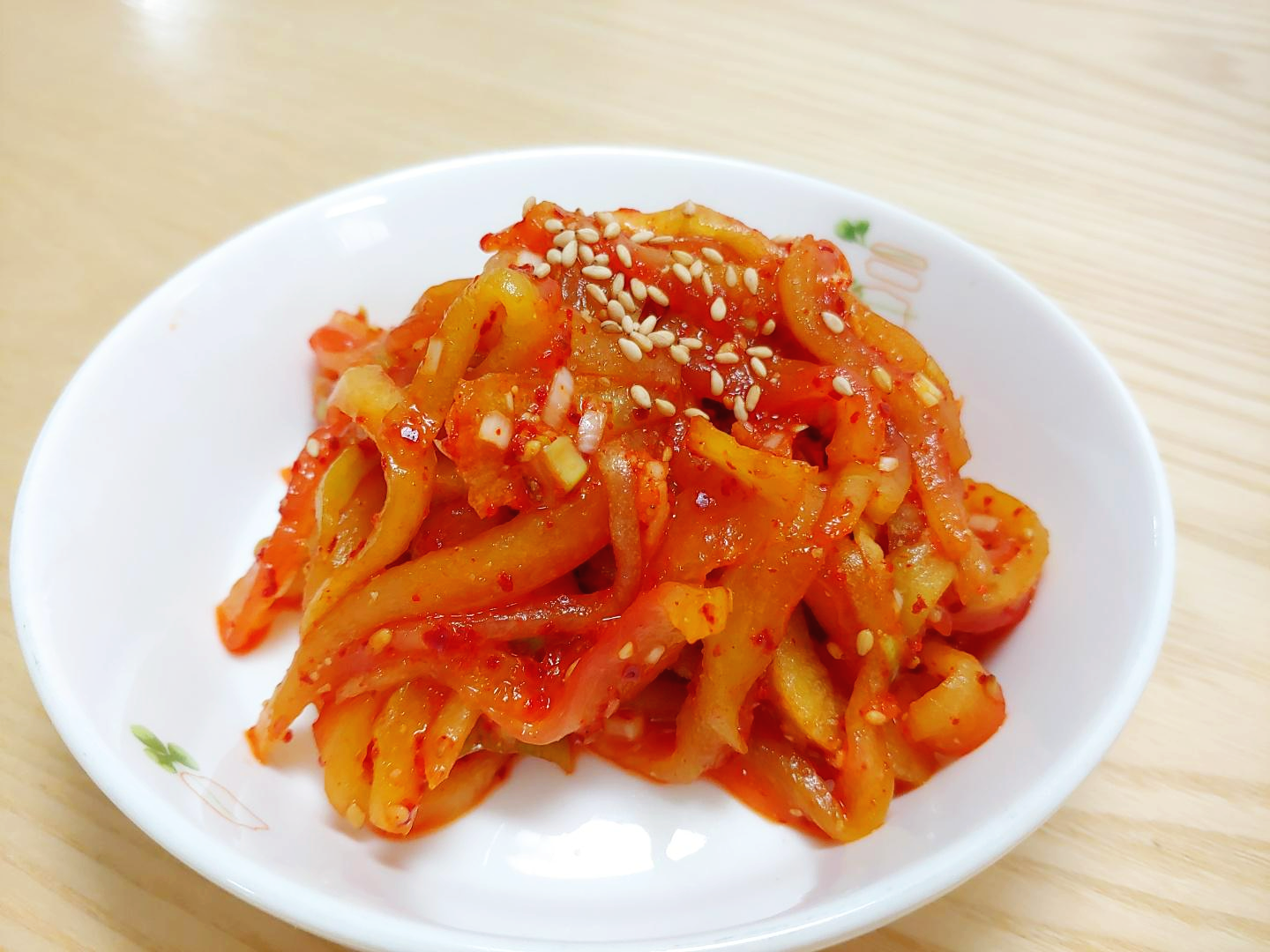  수박나물 만드는 방법.수박나물 만들기.