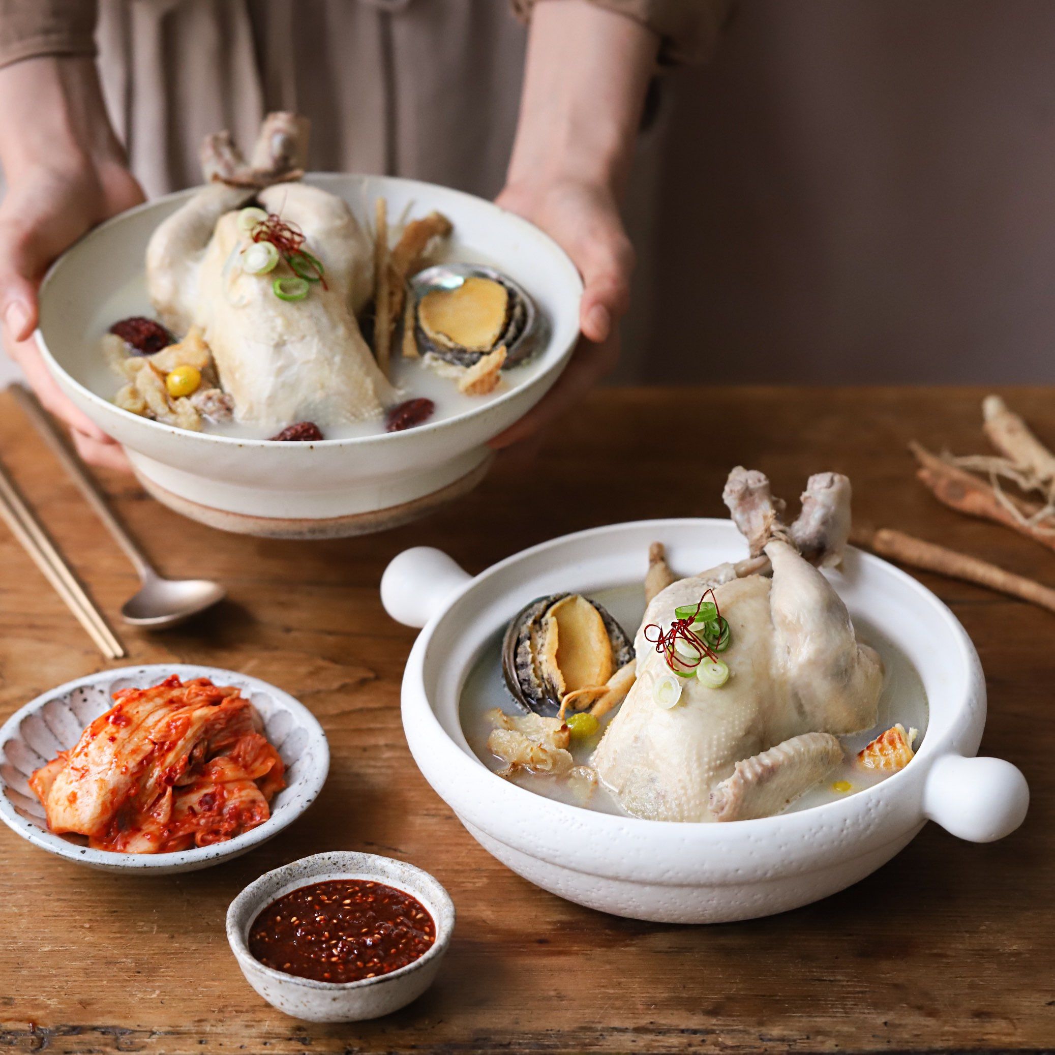 전복한방삼계탕