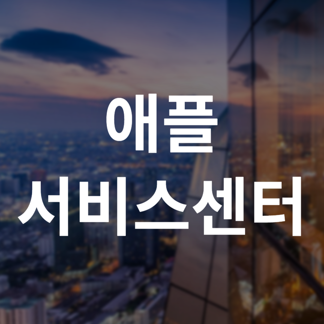 애플 서비스센터