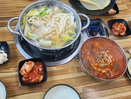 해물칼국수-육개장칼국수